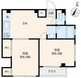 エステート立石の物件間取画像